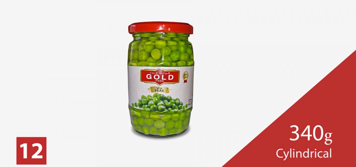 gold food factory peas 340g